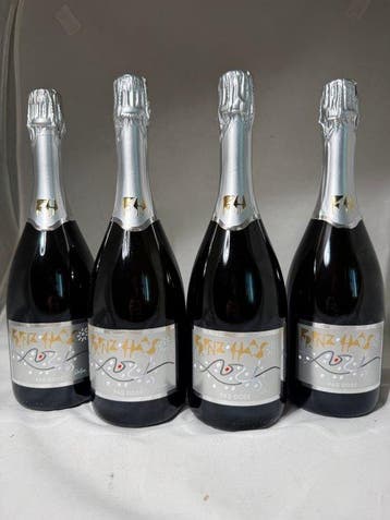 2018 Franz Haas Pas Dosé - Alto Adige DOC - 4 Flessen (0.75, Verzamelen, Nieuw