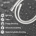 Nieuw Doucheslang Gladde afwerking chroom zilver Antitwist, Ophalen of Verzenden, Nieuw, Chroom, Douche