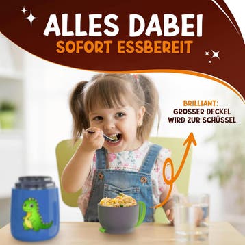 2dekans | Funkelfuchs Thermobeker voor kinderen RVS - 100%, Ophalen of Verzenden, Zo goed als nieuw