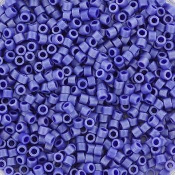 c.a. 5 gram Miyuki delicas 11/0 - Matte Metallic Bluish..., Ophalen of Verzenden, Nieuw, Kraal