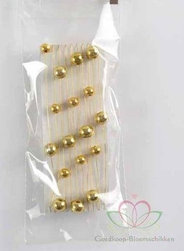 Parelketting Parelguirlande Wired Goud 3 meter, Ophalen of Verzenden, Nieuw