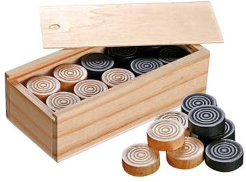 Damstenen 30 mm | Philos - Gezelschapsspellen, Hobby en Vrije tijd, Verzenden, Nieuw