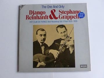 Django Reinhardt & Stephane Grappelli - The One and Only (2, Cd's en Dvd's, Vinyl | Jazz en Blues, Ophalen of Verzenden, Zo goed als nieuw