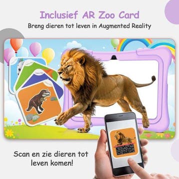 Kindertablet - Tablet voor kinderen - 96GB - Tablet - 7 Inch, Verzenden, Zo goed als nieuw