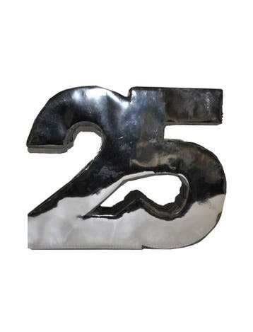 Piñata 25 Jaar Zilver - 50x10x40 cm, Hobby en Vrije tijd, Feestartikelen, Ophalen of Verzenden, Nieuw