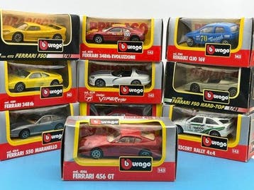 Burago 1:43 - Model sportwagen (10) - Ferrari 456 GT, Nieuw