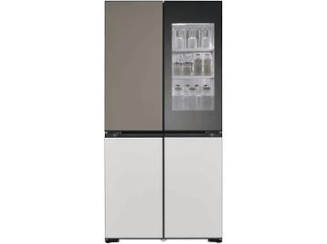 Lg - Amerikaanse Koelkast - Inhoud  384 L - Nofrost, Witgoed en Apparatuur, 200 liter of meer, Verzenden, 60 cm of meer, Met aparte vriezer