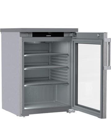 RVS Onderbouw Koelkast met Glazen Deur | 127 Liter | -2°C.., Zakelijke goederen, Horeca | Keukenapparatuur, Verzenden, Nieuw in verpakking