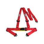 3 punts gordel rood | TENZO-R | Premium | OP=OP, Auto diversen, Ophalen of Verzenden, Nieuw