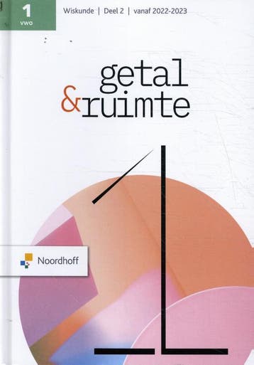 Getal en Ruimte 1 vwo deel 2 Leerboek 9789001304034, Boeken, Verzenden, Zo goed als nieuw