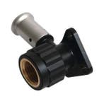 Henco muurplaat Ø16x1/2 pers x binnendraad - Laag (40mm), Verzenden, Nieuw