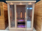 Sauna kopen? Altijd de scherpste prijs, direct leverbaar, Ophalen, Zo goed als nieuw, Fins of Traditioneel, Complete sauna