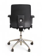 vdm. Cross bureaustoel, zwart-chrome, Overige plaatsen, Ophalen of Verzenden, Gebruikt, Stoel