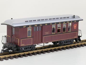 LGB 3281 Pennsylvania Car No 3081 Baggage And Express, Hobby en Vrije tijd, Gebruikt, Overige typen, Ophalen of Verzenden, LGB