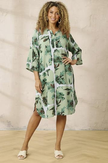 ZHENZI jurk 3/4 mouw Maat:, Kleding | Dames, Verzenden, Nieuw, Overige kleuren