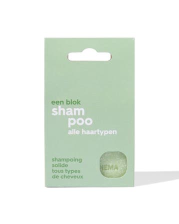 HEMA Blok shampoo alle haartypen 65g 1+1 gratis, Verzenden, Nieuw