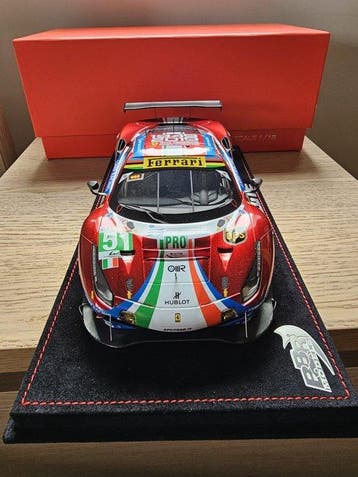 BBR 1:18 - Model raceauto - Ferrari 488 GTE Evo AF Corse #51, Nieuw