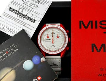 Omega x Swatch - MoonSwatch - Mission to Mars - Zonder, Nieuw