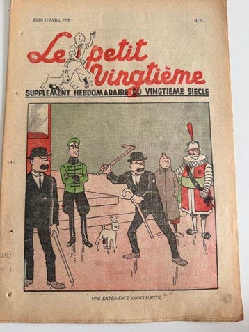 Petit Vingtième 13 avril 1939 - 1939, Nieuw