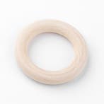 20 x Houten ringen onbewerkt 24 x 6mm, binnen Diameter: 12mm, Ophalen of Verzenden, Nieuw, Overige typen