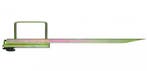 Campking Parasolharing Verzinkt 46cm, Nieuw