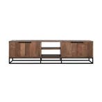 *WOONWINKEL* DTP Home Cosmo Groot Tv-meubel Zwart Teak, Verzenden, Nieuw