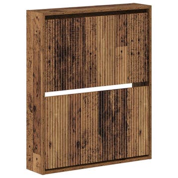 vidaXL Wandgemonteerde Schoenkast ARNHEM 71 x 17 x 86 cm, Verzenden, Nieuw