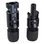 Kabelconnector aansluitstekker MC4 zonnepaneel 1 set, Caravans en Kamperen, Ophalen of Verzenden, Nieuw
