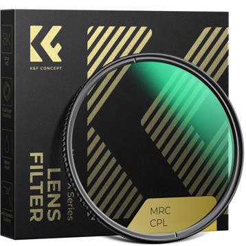 K&F Concept 58mm NanoX Series Circular Polarizer Filter (K, Verzenden, Nieuw