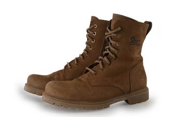 Panama Jack Veterboots in maat 40 Beige, Verzenden, Beige, Overige typen, Zo goed als nieuw