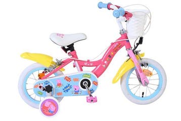 Peppa Pig 12 inch meisjesfiets - Roze - zonder versnellingen, Verzenden, Nieuw