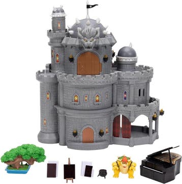 Super Mario Bowser Kasteel Playset | Retourdeal 34% Korting, Ophalen of Verzenden, Zo goed als nieuw, Jongen of Meisje
