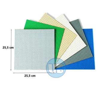 Bouwplaat voordeelpakket - 6 stuks - 25,5 x 25,5 cm, Verzenden, Nieuw