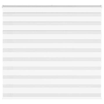 vidaXL Zebra rolgordijn 155x150 cm stofbreedte 150,9cm, Verzenden, Nieuw, Wit