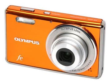 Olympus FE-4000 Digitale Compact Camera - Oranje (In doos), Verzenden, Zo goed als nieuw