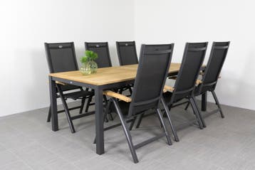 Hartman Sonata - Roma tuinset 7-delig, Verzenden, Nieuw, Overige materialen, Tuinset