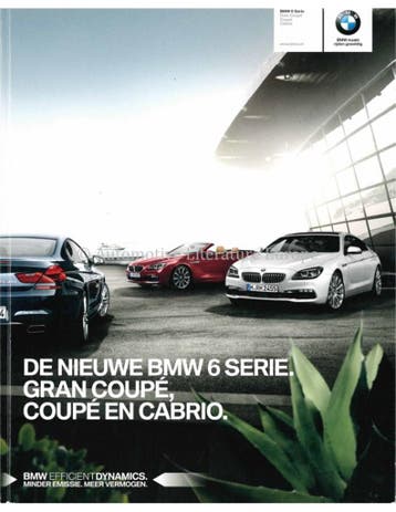 2015 BMW 6 SERIE GRAN COUPE | COUPE | CABRIO BROCHURE, Nieuw, BMW, Author