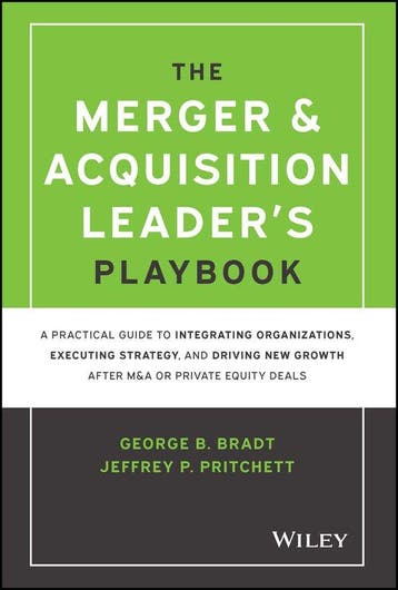 The Merger & Acquisition Leaders Playbook - George B. Bradt, Verzenden, Zo goed als nieuw, George B. Bradt