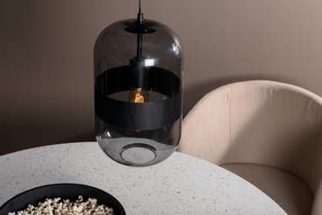 Hanglamp - Babette - Zwart - Glas - Jörn, Verzenden, Nieuw