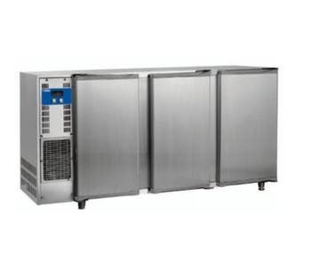 RVS Barkoelkast met 3 Deuren | 579 Liter | 206.5x56.5x(H)..., Verzenden, Nieuw in verpakking