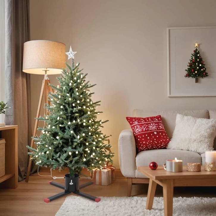 Boomvoet metaal 61cm | retourdeal 50% korting, Diversen, Kerst, Zo goed als nieuw, Ophalen of Verzenden