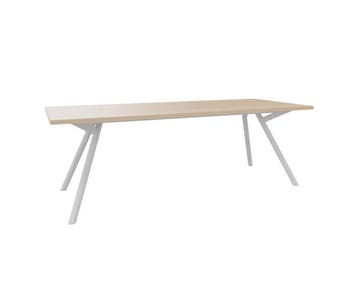 Bridge vergadertafel 180 x 80 cm, ronde poten, Overige plaatsen, Ophalen of Verzenden, Nieuw in verpakking, Tafel