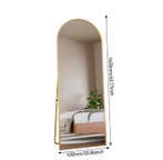 Volledige Lengte Spiegel 162 cm – Staand en Kantelbaar, Huis en Inrichting, Kasten | Overige, Verzenden, Nieuw