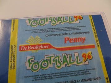 1996 Panini Football 96 Belgium - RARE PENNY Edition - 1, Nieuw