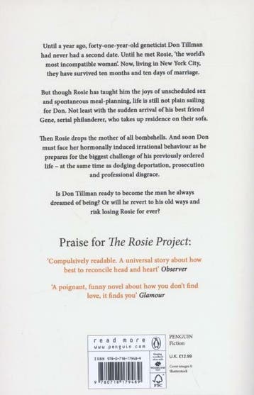 The Rosie Effect / The Rosie Project / 1 9780718179489, Boeken, Verzenden, Gelezen, Graeme Simsion