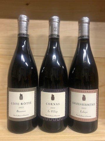 2022 Domaine Yves Cuilleron Côte-Rotie Bassenon, Cornas Le, Verzamelen, Nieuw