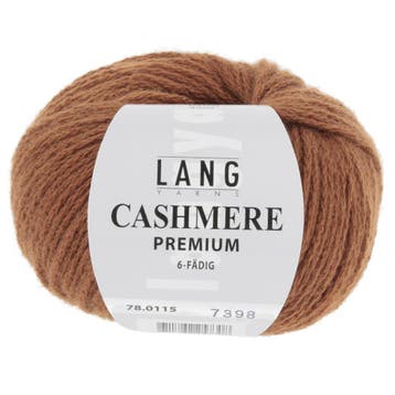 LANG Yarns Cashmere Premium - 115 Nougat - Puur Kasjmier G, Ophalen of Verzenden, Nieuw