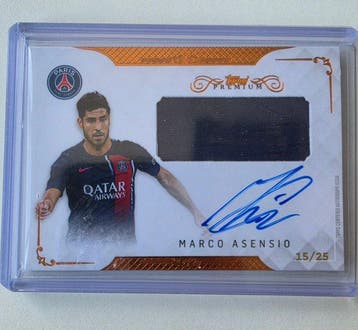 Topps Premium Marco Asensio 15/25 Serialized card,, Nieuw