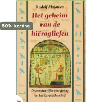 Het geheim van de hiërogliefen - Rudolf Majonica, Verzenden, Gelezen, Rudolf Majonica