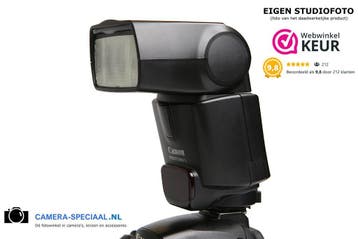 Canon Speedlite 430 EX II flitser met 12 maanden garantie, Ophalen of Verzenden, Zo goed als nieuw, Canon, Kantelbaar